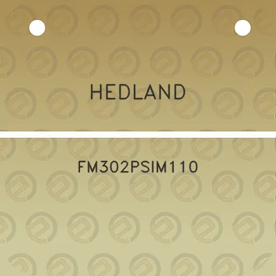 hedland-fm302psim110