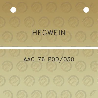 hegwein-aac-76-p0d030