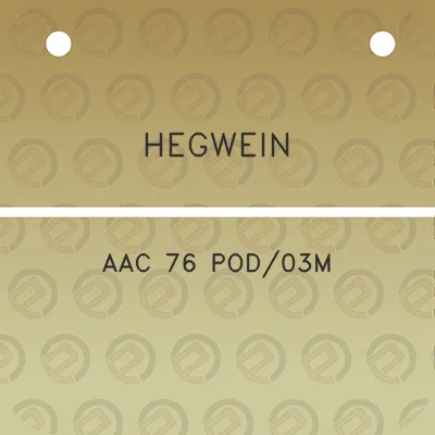 hegwein-aac-76-pod03m