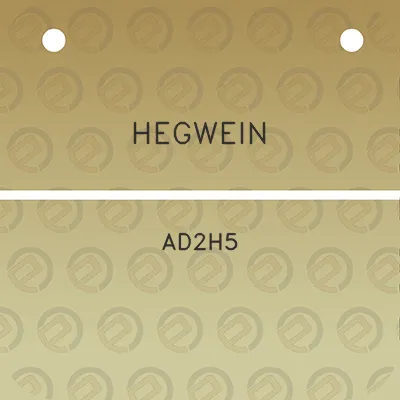 hegwein-ad2h5