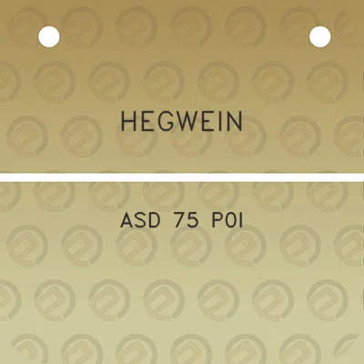 hegwein-asd-75-p0i