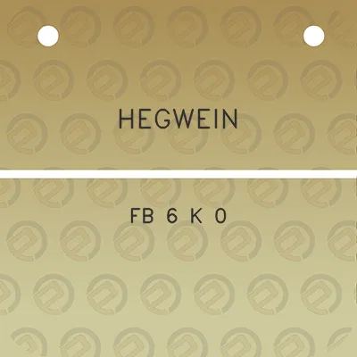 hegwein-fb-6-k-0