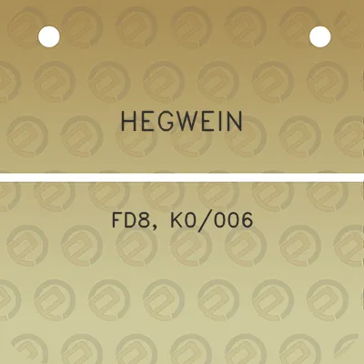 hegwein-fd8-k0006