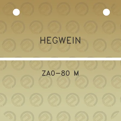 hegwein-za0-80-m