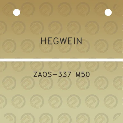 hegwein-zaos-337-m50