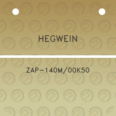 hegwein-zap-140m00k50