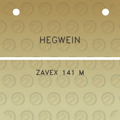 hegwein-zavex-141-m