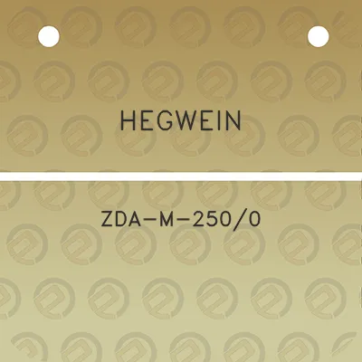 hegwein-zda-m-2500