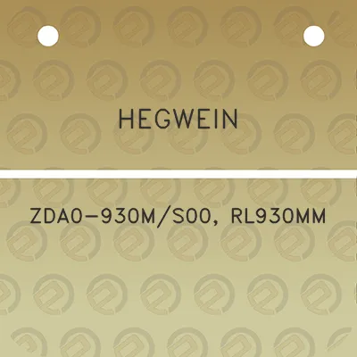 hegwein-zda0-930ms00-rl930mm