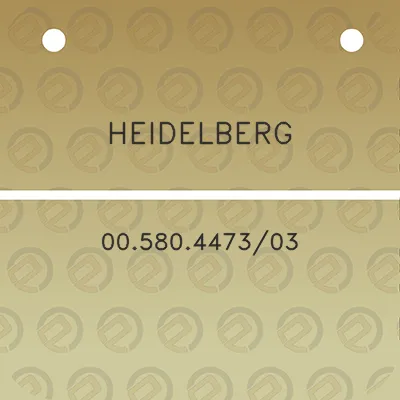 heidelberg-00580447303