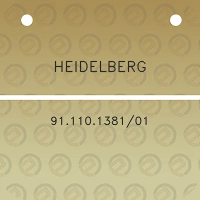 heidelberg-91110138101