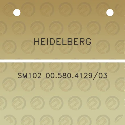 heidelberg-sm102-00580412903