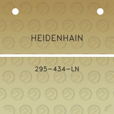 heidenhain-295-434-ln