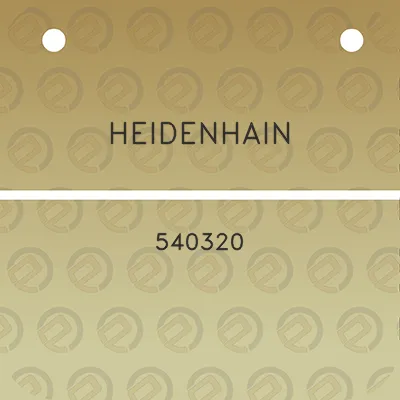 heidenhain-540320