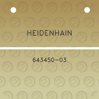 heidenhain-643450-03