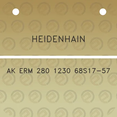 heidenhain-ak-erm-280-1230-68s17-57