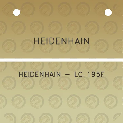 heidenhain-heidenhain-lc-195f