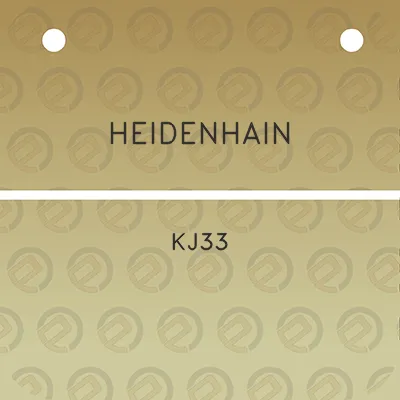 heidenhain-kj33