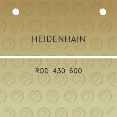 heidenhain-rod-430-600