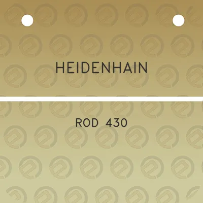 heidenhain-rod-430