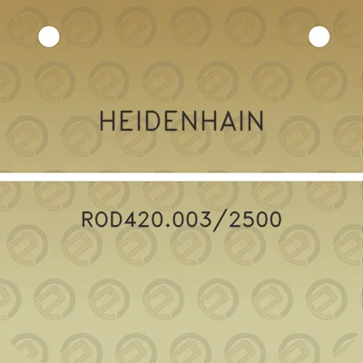 heidenhain-rod4200032500