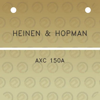 heinen-hopman-axc-150a