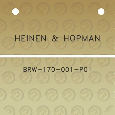 heinen-hopman-brw-170-001-p01