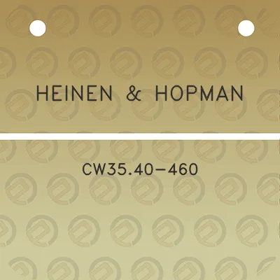 heinen-hopman-cw3540-460