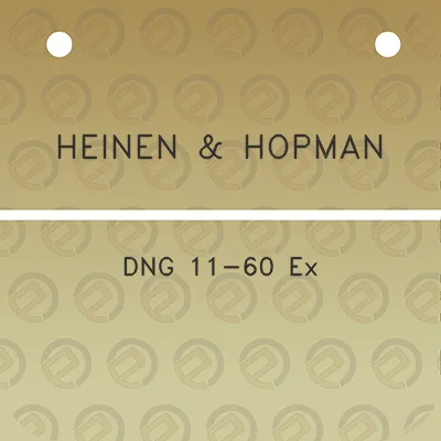 heinen-hopman-dng-11-60-ex