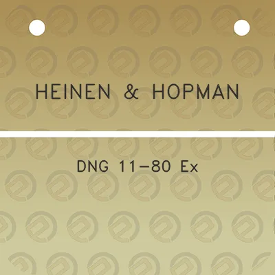 heinen-hopman-dng-11-80-ex