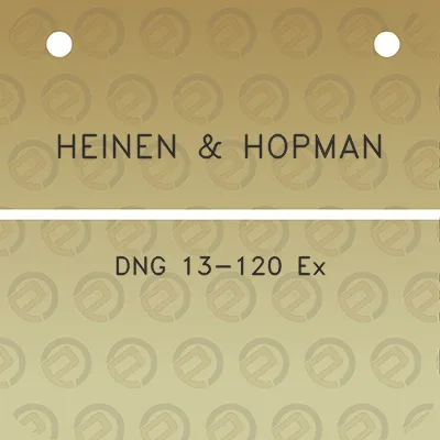 heinen-hopman-dng-13-120-ex