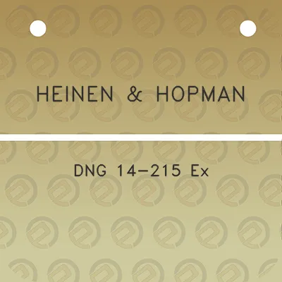 heinen-hopman-dng-14-215-ex