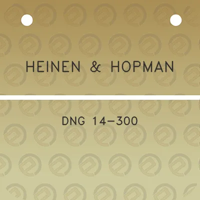 heinen-hopman-dng-14-300