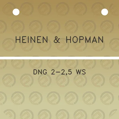 heinen-hopman-dng-2-25-ws