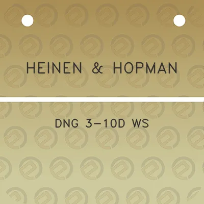 heinen-hopman-dng-3-10d-ws