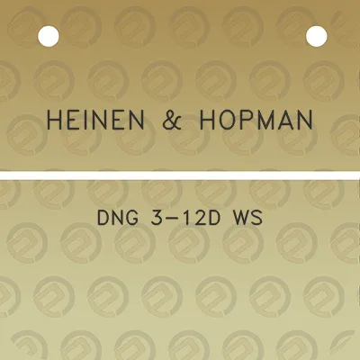 heinen-hopman-dng-3-12d-ws