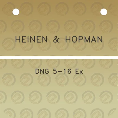 heinen-hopman-dng-5-16-ex