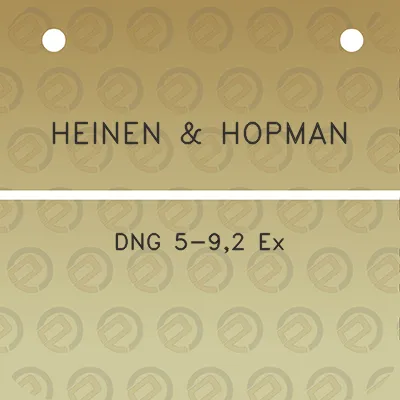 heinen-hopman-dng-5-92-ex