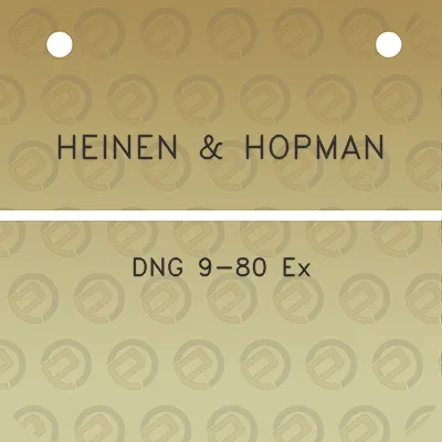 heinen-hopman-dng-9-80-ex