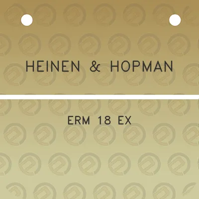 heinen-hopman-erm-18-ex