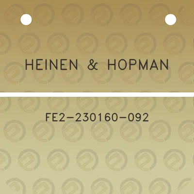 heinen-hopman-fe2-230160-092