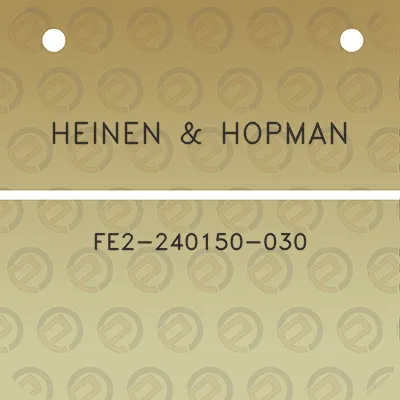 heinen-hopman-fe2-240150-030