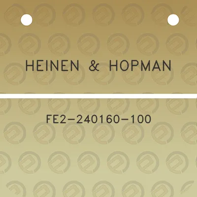 heinen-hopman-fe2-240160-100