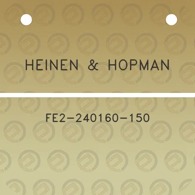 heinen-hopman-fe2-240160-150