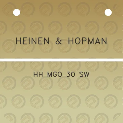 heinen-hopman-hh-mgo-30-sw