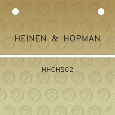 heinen-hopman-hhchsc2