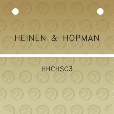 heinen-hopman-hhchsc3