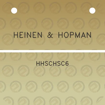 heinen-hopman-hhschsc6