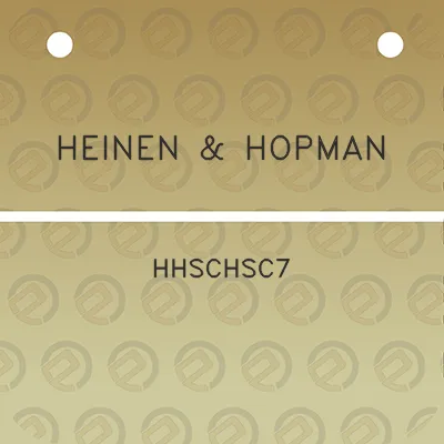 heinen-hopman-hhschsc7