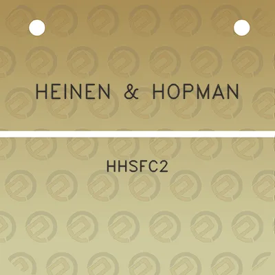 heinen-hopman-hhsfc2